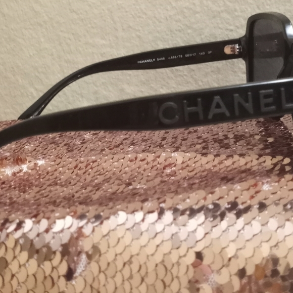 Chanel Women\'s Black Chanel Ch5408 56mm Polarized main image 4